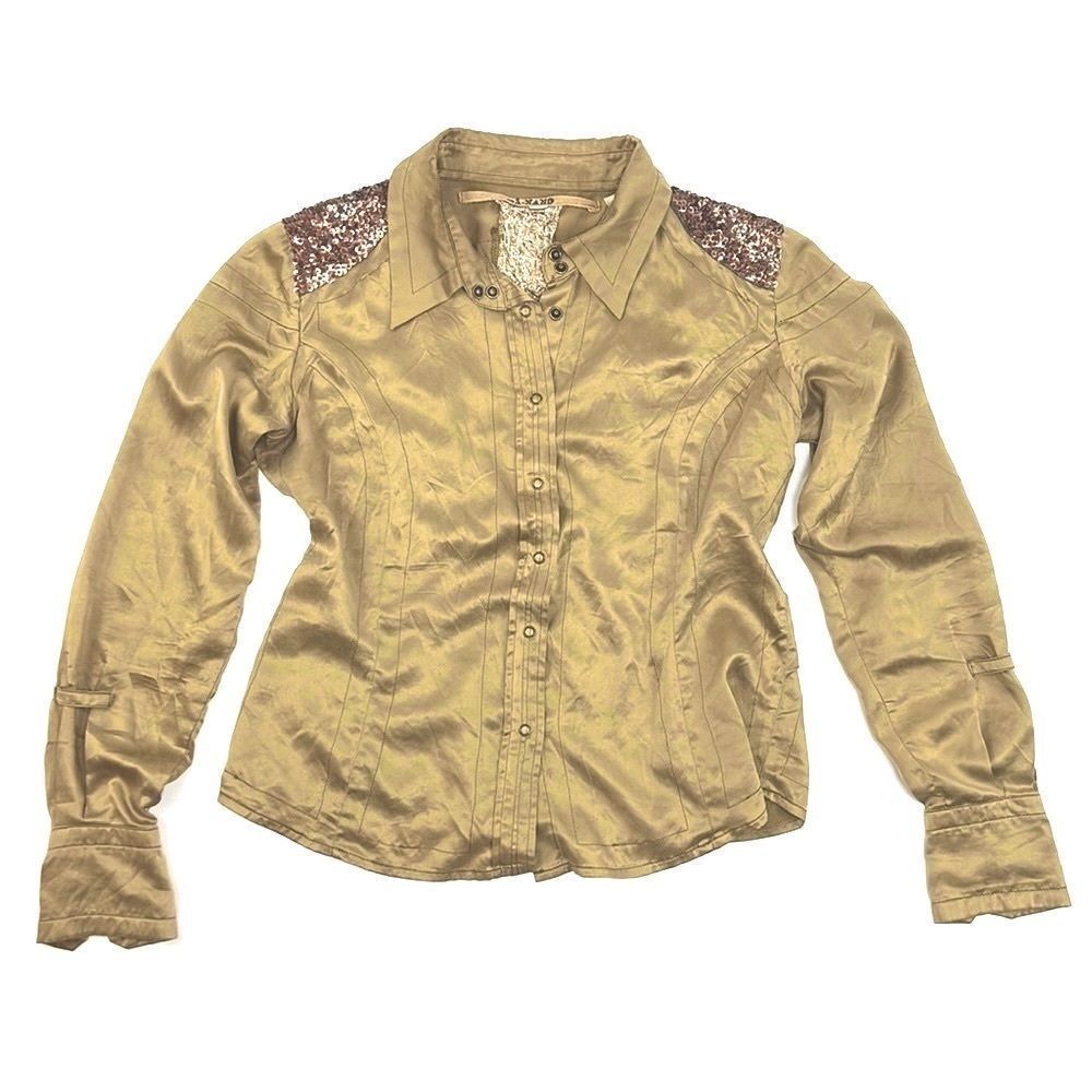 Da-Nang Silk Button Down Shirt